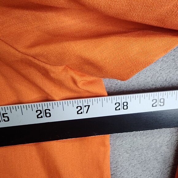 Landau Oklahoma State University Orange Scrub Lab Jacket Long Sleeve Size 2XL - Picture 8 of 10